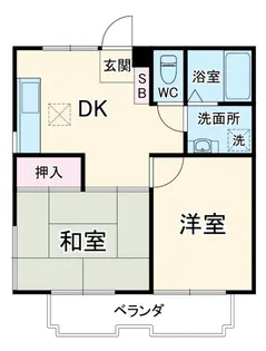 サンフラワーハウス【2階】の間取り