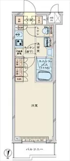 ルーブル川崎鷺沼【2階】の間取り