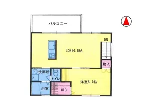 メゾン・ド・ラサ【2階】の間取り