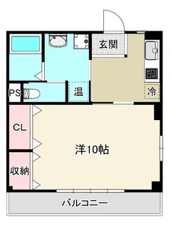 シュール南佐古【1階】の間取り
