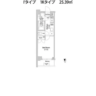 TELLUS八幡山【2階】の間取り