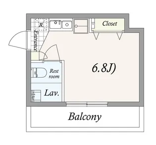 maison SANGUBASHI I【3階】の間取り