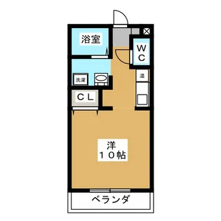 パセオ蜆塚壱番館【2階】の間取り