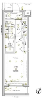 クレイシアIDZ学芸大学【4階】の間取り