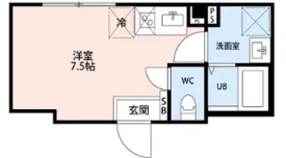BEL FIORE SHIMO【2階】の間取り