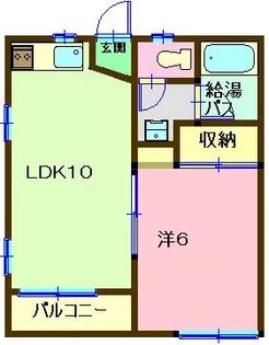 カサボニータ【2階】の間取り