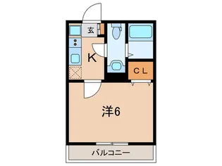 Frontier Sugamo【1階】の間取り