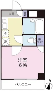 アーバンヒルズマンション多摩永山第2【4階】の間取り