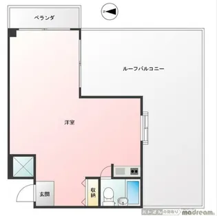 ネオハイシティ渋谷【4階】の間取り