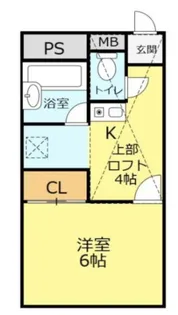 プレステージA【2階】の間取り