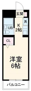 パークウェル武蔵小杉【2階】の間取り
