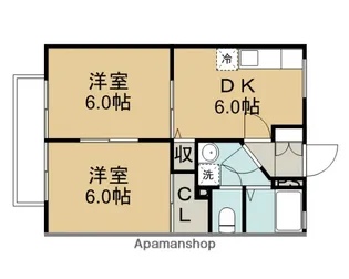 サン・ファイン【2階】の間取り