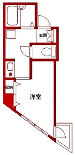 保井ビル【4階】の間取り