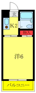 コアクレスト川口【3階】の間取り