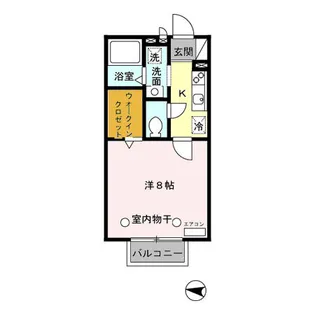 フォーリス国分寺【2階】の間取り