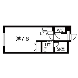 サンテラス宮の森【1階】の間取り