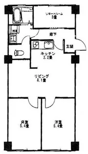 WOODEN BELL【1階】の間取り
