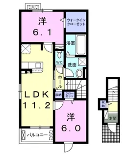 グラン・コリーヌ【2階】の間取り