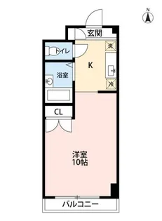実籾フラッツ【3階】の間取り