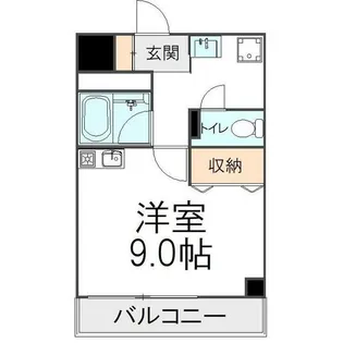 アルシェ柏【8階】の間取り