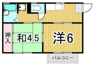 プリムローズヒルI【2階】の間取り