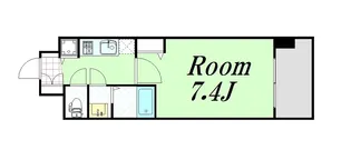 大阪WESTレジデンス【6階】の間取り