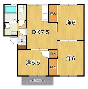 高橋コーポ【2階】の間取り