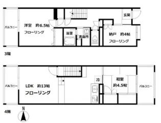 レジデンス浦和の間取り