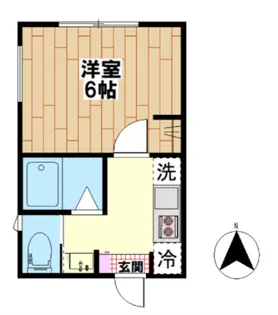 GCrest扇【1階】の間取り