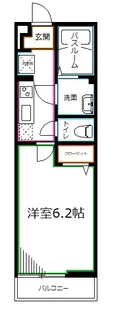 リブリ・学園東町【1階】の間取り