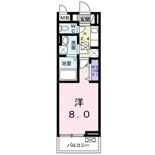 Nヴィレッジ【1階】の間取り