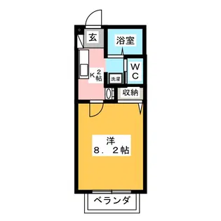 ウィステリアIII【1階】の間取り