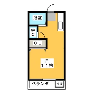 ベルメゾンOZE【1階】の間取り