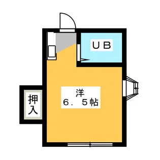 リバーウエストA棟【1階】の間取り