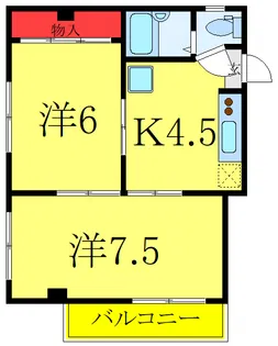 CORPO彩【3階】の間取り