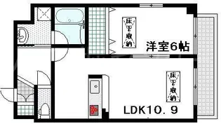 ロータスアネックス【3階】の間取り