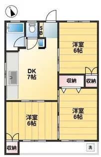 森田コーポ【3階】の間取り