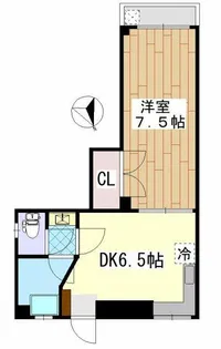 シティリー多摩【1階】の間取り