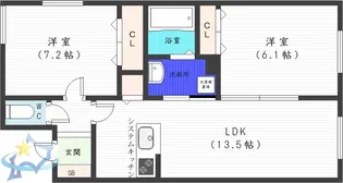 Terrace K3【3階】の間取り