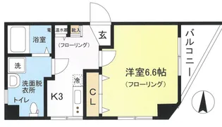 ドミール江古田【1階】の間取り