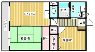 パストラル・ヒル【1階】の間取り