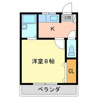レグルス【1階】の間取り