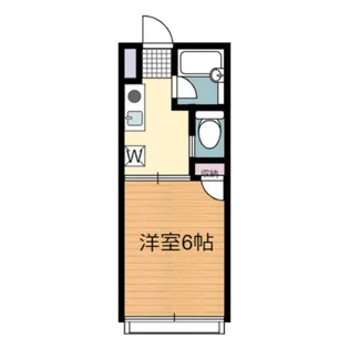 コーポ見瀬【2階】の間取り