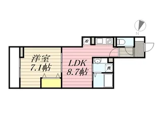 東京都練馬区東大泉6【アパート】の間取り