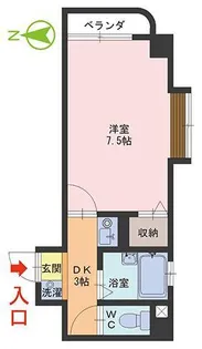 メゾン・デ・371【4階】の間取り