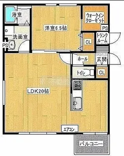 Pole to Win(ポールトゥウィン)【2階】の間取り