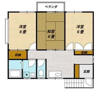 千葉県市原市能満【一戸建】の間取り