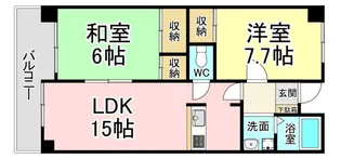 福岡県北九州市八幡西区永犬丸東町3【マンション】の間取り