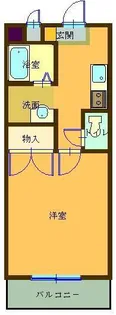 サンライズ山本【2階】の間取り