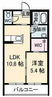 GRANTAGE下関【1階】の間取り